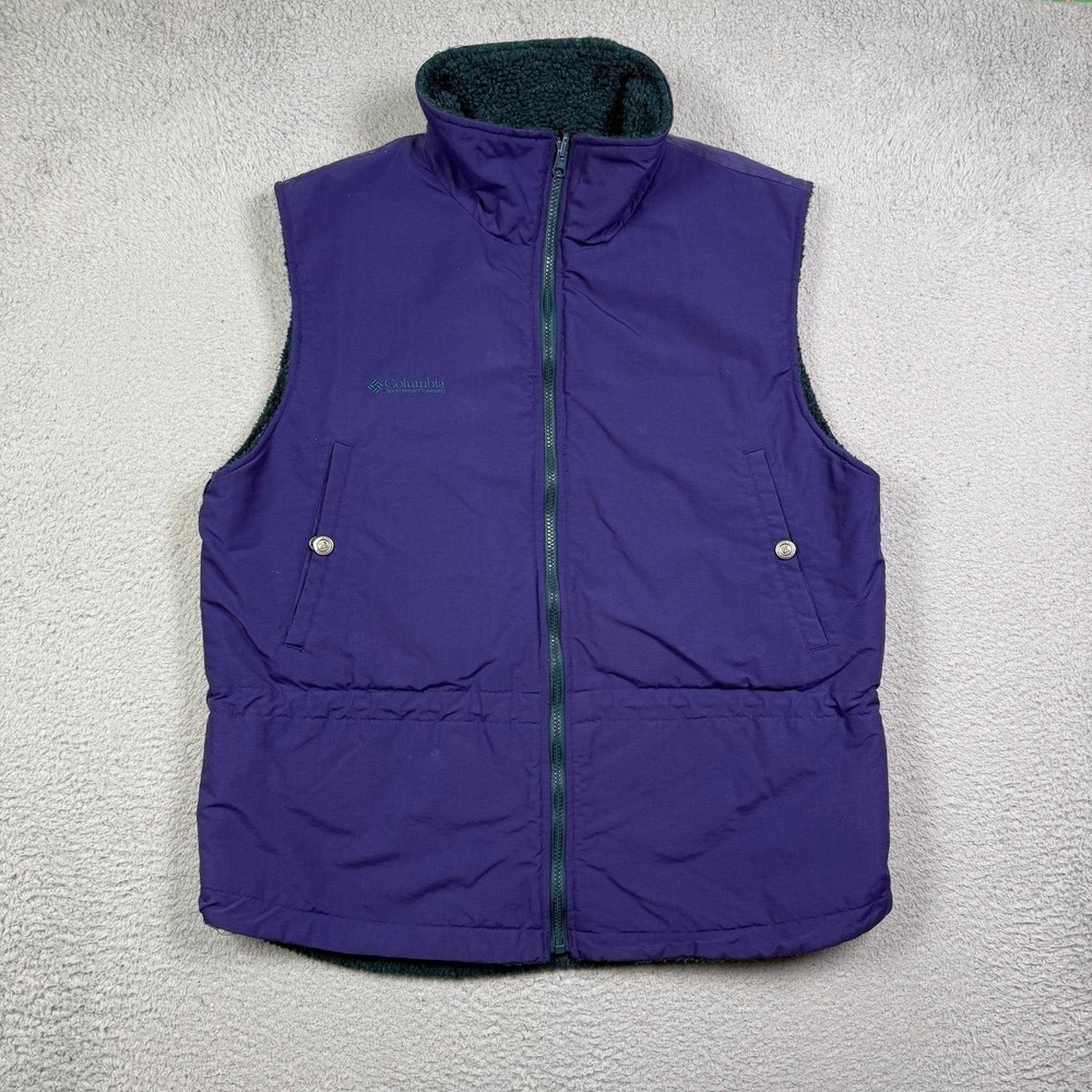 Vintage Columbia‎ reversible fleece vest - Picture 2 of 6